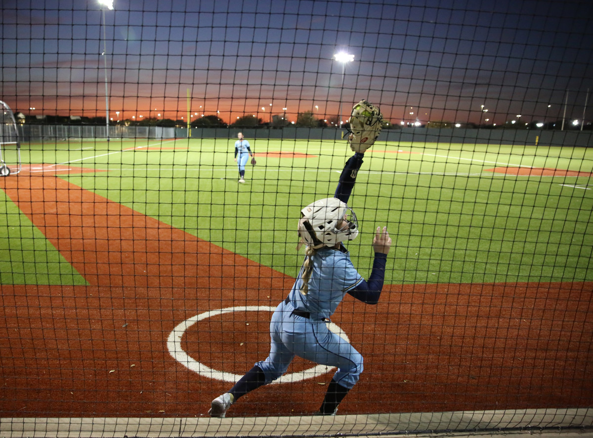 Montgomery Lake Creek Allen Texas softball Allen Tournament 022323 Brian McLean 1